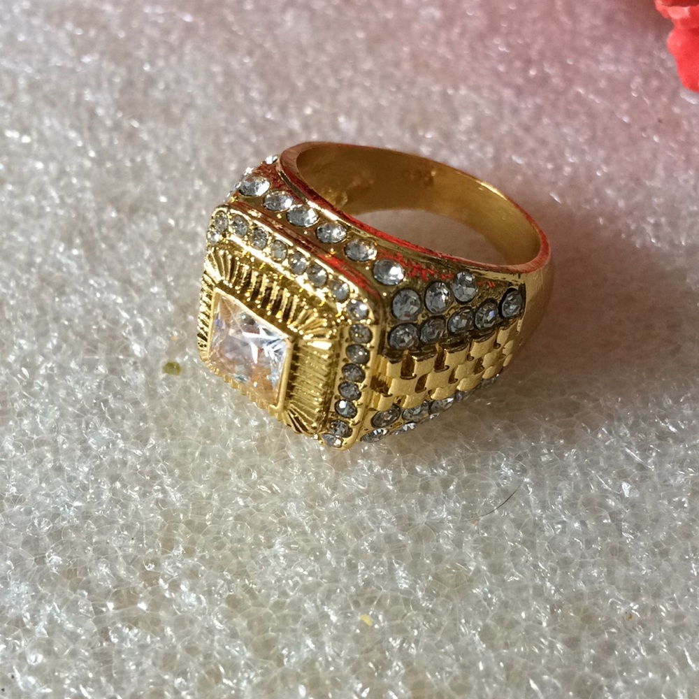 Vintage 925 topaz-ring - Picture 2 of 8